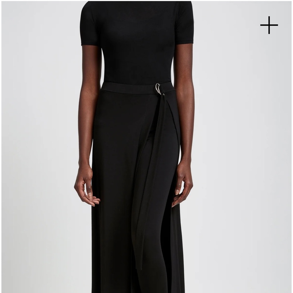 Pants with skirt attached.